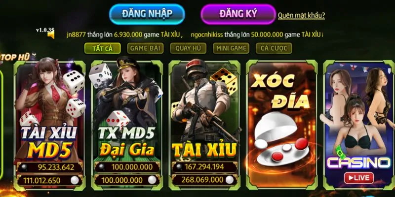 Tổng quan về cổng game Zomclub